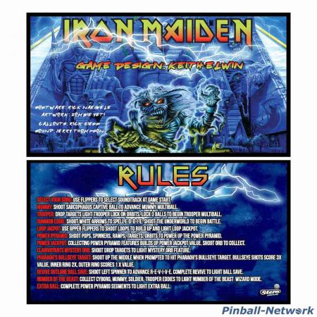 Iron Maiden Custom Cards