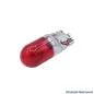 Preview: #555 Flipperlampe mit Glassockel, rot