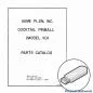 Preview: Cocktail Pinball Parts Catalog