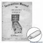 Preview: Dealers Choice Instruction Manual
