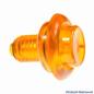 Preview: Flipperknopf orange transparent