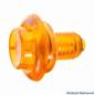 Preview: Flipperknopf orange transparent