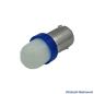 Preview: LED Flipperlampe BA9s, blau