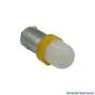 Preview: LED Flipperlampe BA9s, gelb