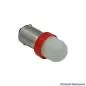 Preview: LED Flipperlampe BA9s, rot