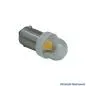 Preview: LED Flipperlampe BA9s, warmweiß klare Kappe