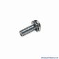 Preview: Schraube 6-32 x 1/4" mit Zahnscheibe