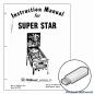 Preview: Super Star Williams Instruction Manual