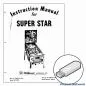 Preview: Super Star Williams Instruction Manual