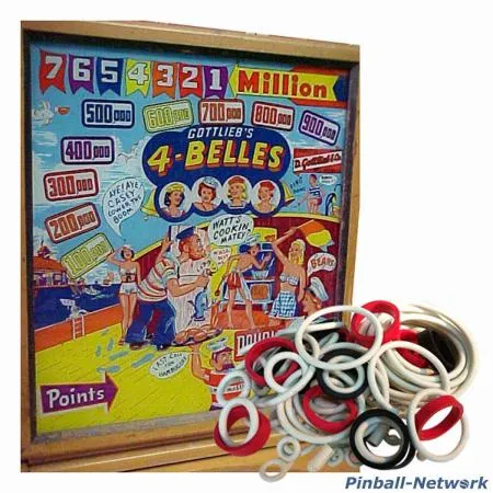 4-Belles Gummisortiment