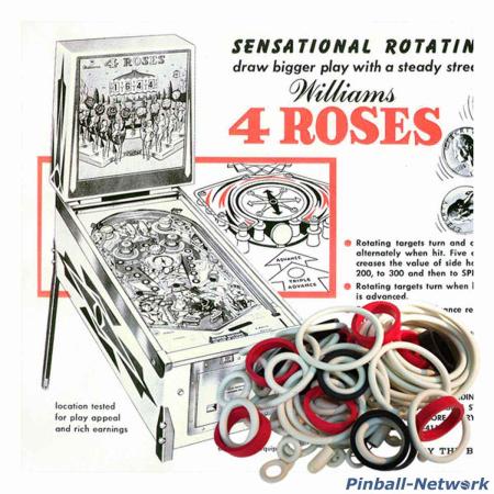 4 Roses Gummisortiment