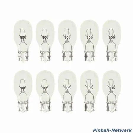 #906 Flasherlampe mit Glassockel, 10er Pack