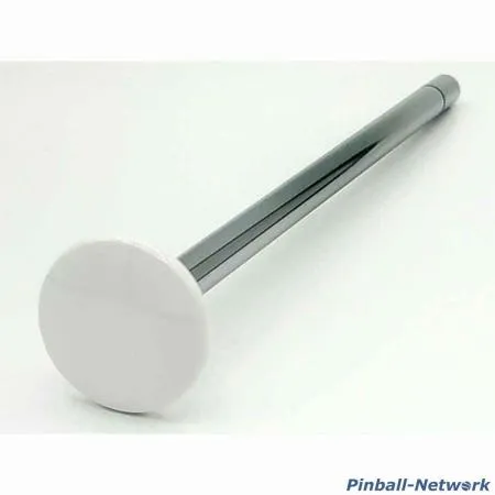 Abschussstange mit Kunststoffknauf, weiß