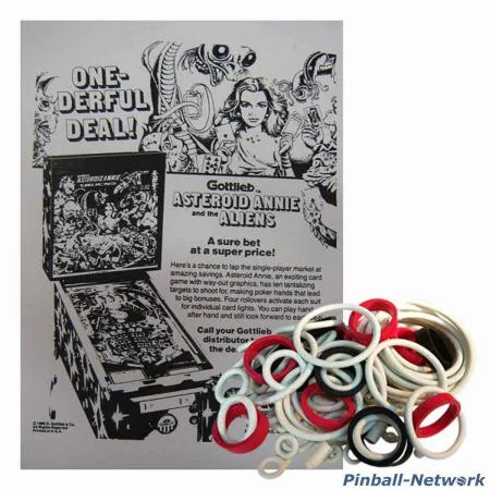 Asteroid Annie and the Aliens Gummisortiment