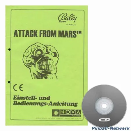 Attack From Mars Einstell- und Bedienungs-Anleitung