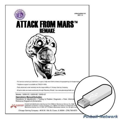 Attack From Mars Remake Operations Manual