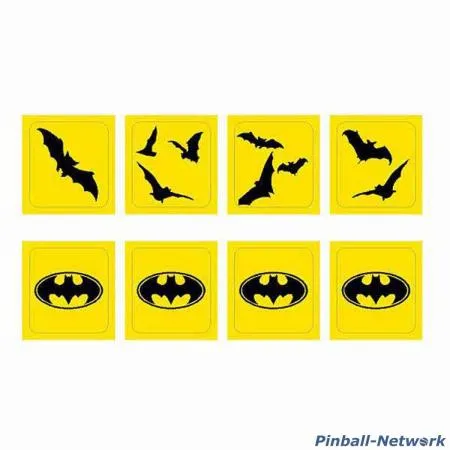 Batman Forever Drop Target Decals