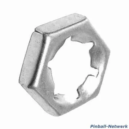 Befestigungsmutter für Flipperknopf