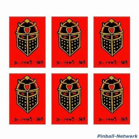 Black Knight 2000 Drop Target Decals