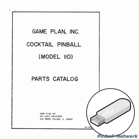 Cocktail Pinball Parts Catalog