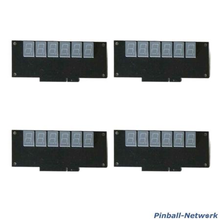 Display-Set 4x 6 stellig + 1x 4 stellig numerisch