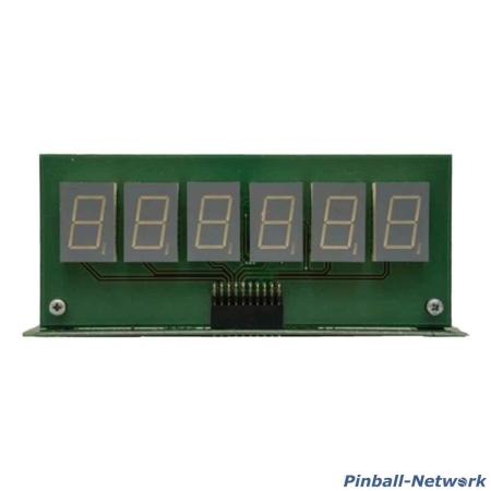 Display-Set 5 x 6 stellig numerisch