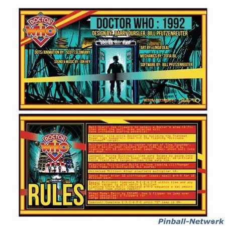 Doctor Who Custom Cards, Design 2