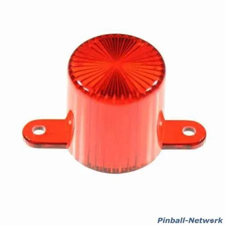 Flasher Dome Screw Cap, rot