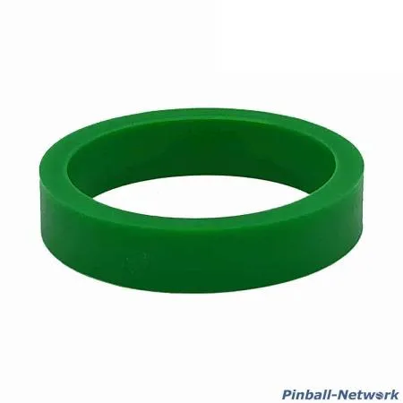 Flipperfingergummi Silikon grün, schmal