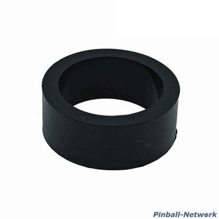 Flipperfingergummi Silikon schwarz, klein