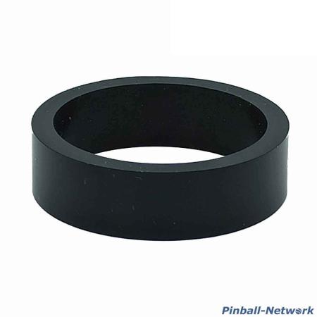 Flipperfingergummi Silikon schwarz