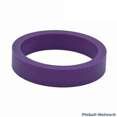 Flipperfingergummi Silikon violett, schmal