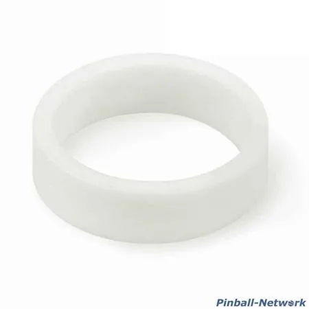 Flipperfingergummi Silikon weiß