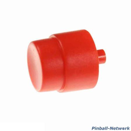 Flipperknopf alt rot