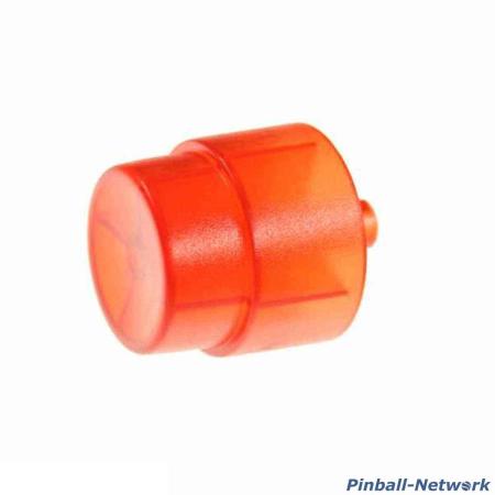 Flipperknopf alt rot transparent