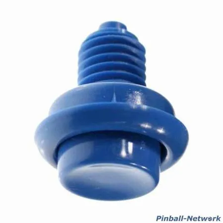 Flipperknopf blau