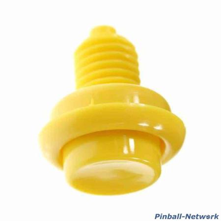 Flipperknopf gelb