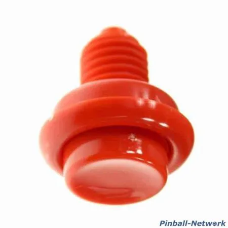 Flipperknopf rot