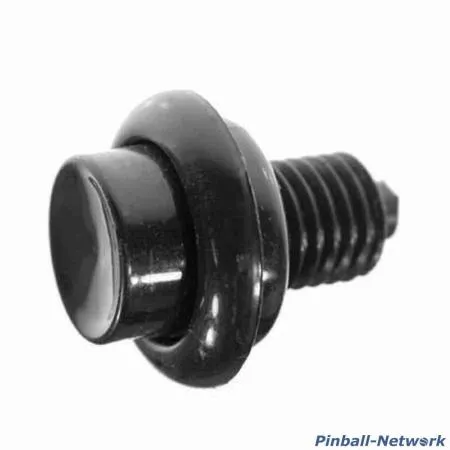 Flipperknopf schwarz