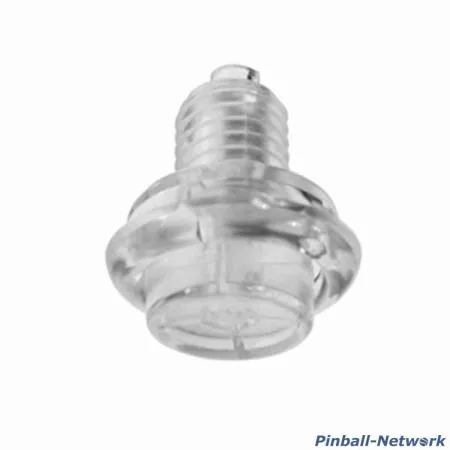 Flipperknopf transparent