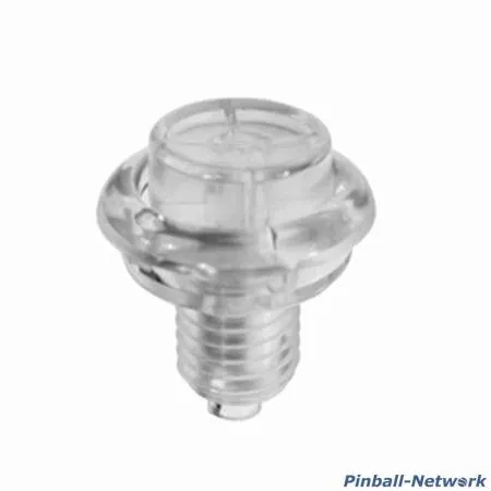 Flipperknopf transparent