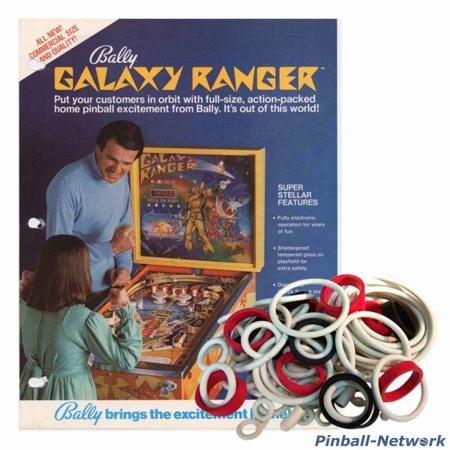 Galaxy Ranger Home Model Gummisortiment