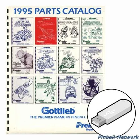 Gottlieb Parts Catalog 1995