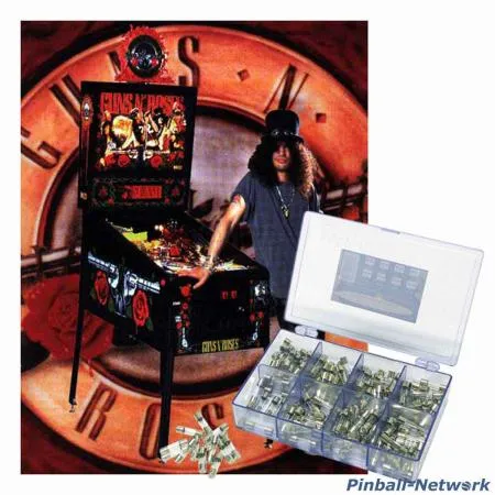 Guns N´ Roses Data East Sicherungssortiment