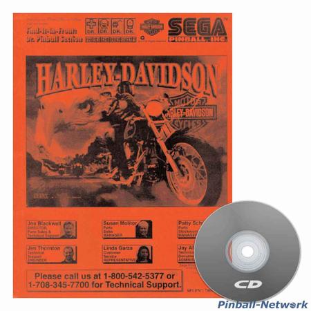 Harley-Davidson Sega Operations Manual