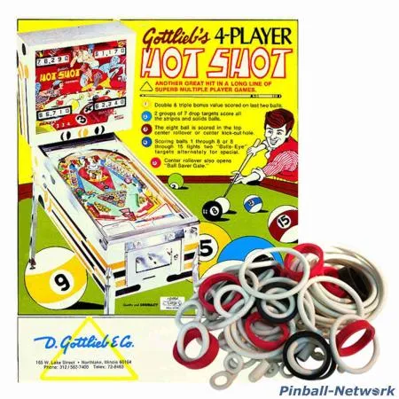 Hot Shot Gottlieb Gummisortiment