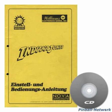 Indiana Jones Williams Einstell- und Bedienungs-Anleitung