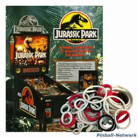 Jurassic Park Data East Gummisortiment