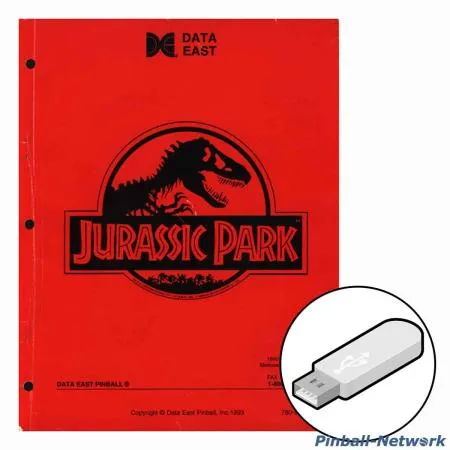 Jurassic Park Data East Operations Manual