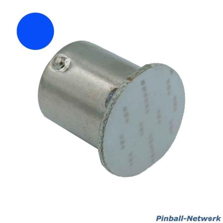 LED Flasherlampe BA15s, blau
